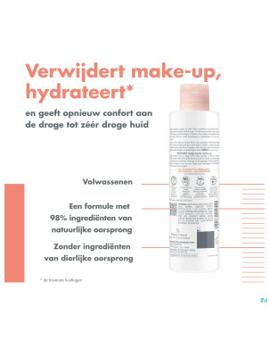 Avene essentiels eau micellaire demaq.    400ml