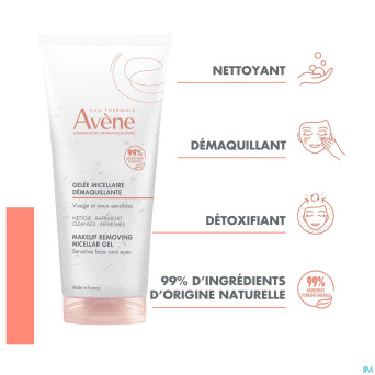 Avene essentiels gelee micellaire demaq.    200ml