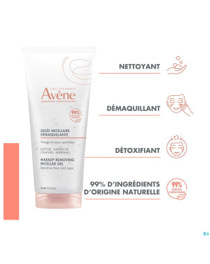 Avene essentiels gelee micellaire demaq.    200ml