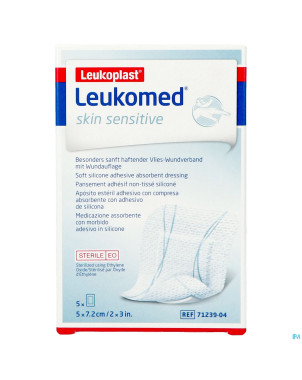 Leukomed skin sens.    5cmx7,2cm 5