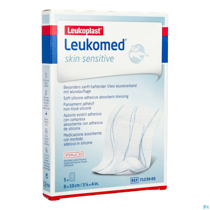 Leukomed skin sens.    8cmx10cm 5