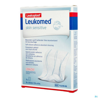 Leukomed skin sens.    8cmx10cm 5