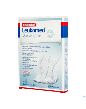 Leukomed skin sens.    8cmx10cm 5