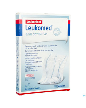 Leukomed skin sens.    8cmx10cm 5