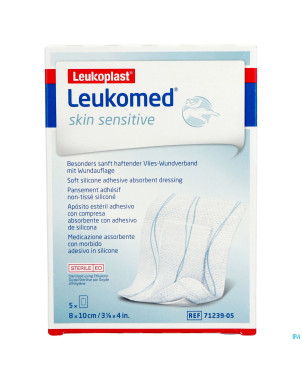 Leukomed skin sens.    8cmx10cm 5