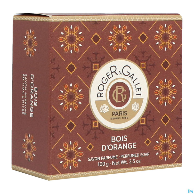 Roger&gallet savon vintage bois orange100g ed.lim.
