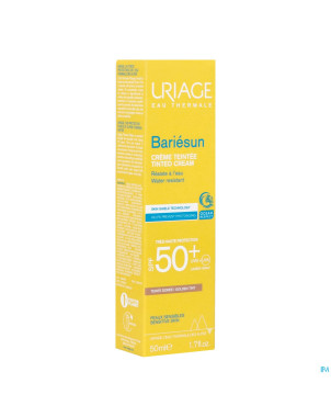 Uriage bariesun creme teintee ip50+ doree  50ml nf