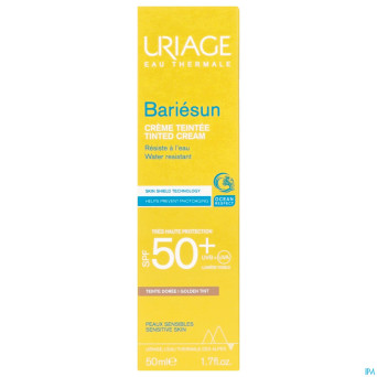 Uriage bariesun creme teintee ip50+ doree  50ml nf