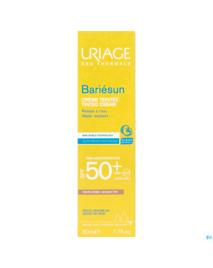 Uriage bariesun creme teintee ip50+ doree  50ml nf