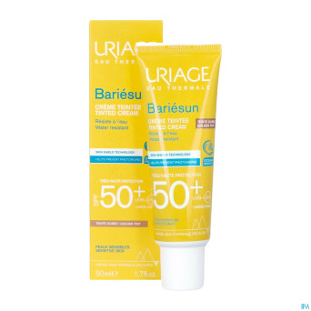 Uriage bariesun creme teintee ip50+ doree  50ml nf