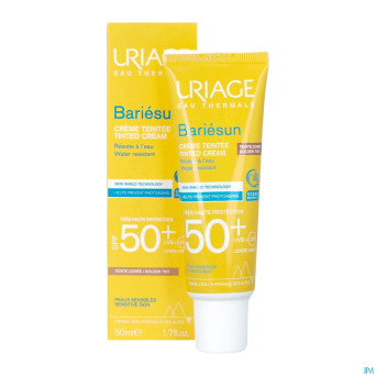 Uriage bariesun creme teintee ip50+ doree  50ml nf