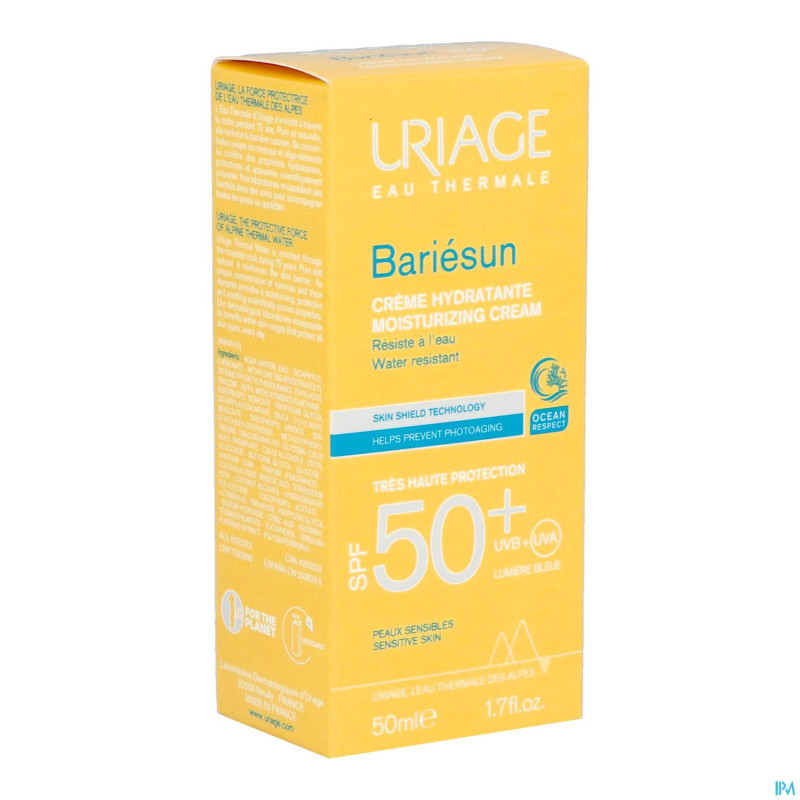 Uriage bariesun creme ip50+ 50ml nf