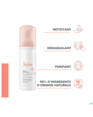 Avene essentiels mousse nettoyante    150ml