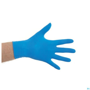 Cmt gants latex bleu sp    l 100