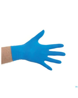 Cmt gants latex bleu sp    l 100