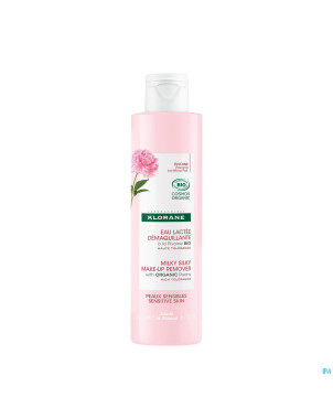 Klorane visage pivoine bio eau lactee demaq. 200ml