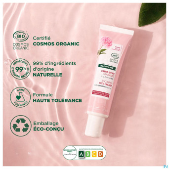 Klorane visage pivoine bio cr riche 40ml