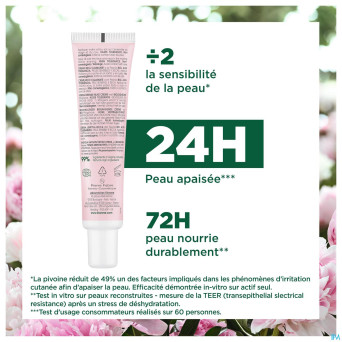 Klorane visage pivoine bio cr riche 40ml