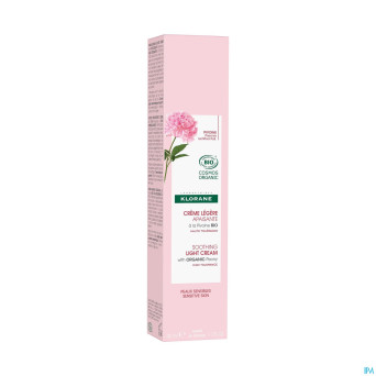 Klorane visage pivoine bio cr legere 40ml