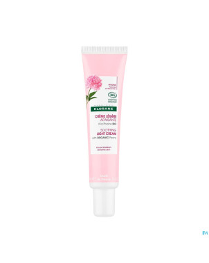 Klorane visage pivoine bio cr legere 40ml