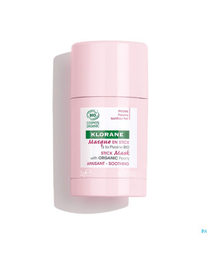 Klorane visage pivoine bio masque stick 25g