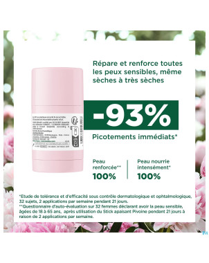 Klorane visage pivoine bio masque stick 25g