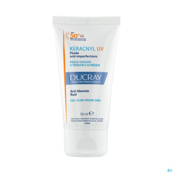 Ducray keracnyl uv fluide spf50+ a/imperfect. 50ml