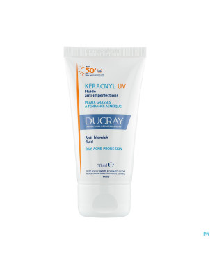 Ducray keracnyl uv fluide spf50+ a/imperfect. 50ml