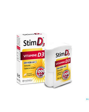 Stim d vitamine d3 1000ie zinc    comp oro. 120