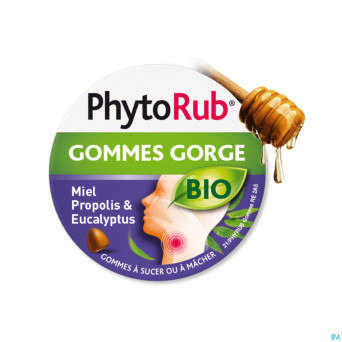 Phytorub gomme adouc. gorge bio    gommes 45