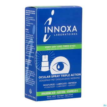 Innoxa spray oculaire yeux tres secs&fatigues 10ml