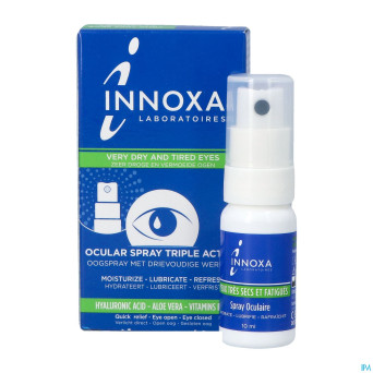 Innoxa spray oculaire yeux tres secs&fatigues 10ml