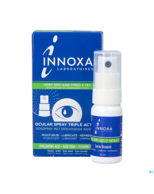 Innoxa spray oculaire yeux tres secs&fatigues 10ml
