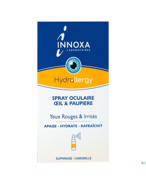 Innoxa spray oculaire yeux rouges&irrites    10ml
