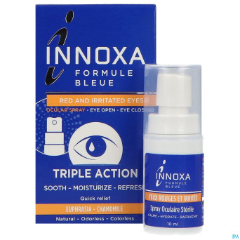 Innoxa spray oculaire yeux rouges&irrites    10ml