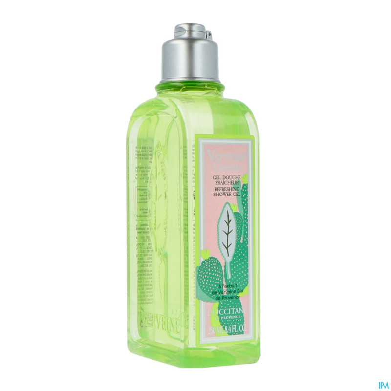 L'occitane gel douche verveine cactus ed lim 250ml