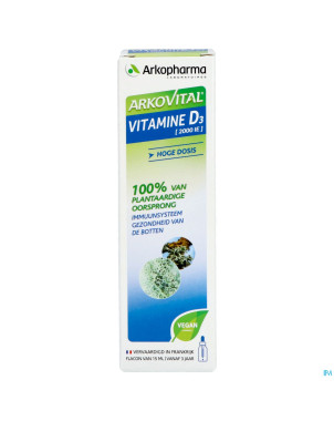Arkovital vit d3 & e vegetales    fl 15ml