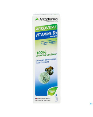 Arkovital vit d3 & e vegetales    fl 15ml