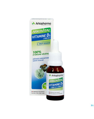 Arkovital vit d3 & e vegetales    fl 15ml