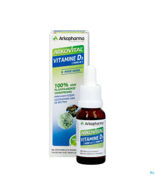 Arkovital vit d3 & e vegetales    fl 15ml