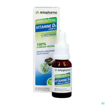 Arkovital vit d3 & e vegetales    fl 15ml
