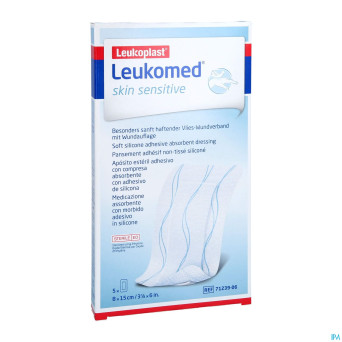 Leukomed skin sens.    8cmx15cm 5