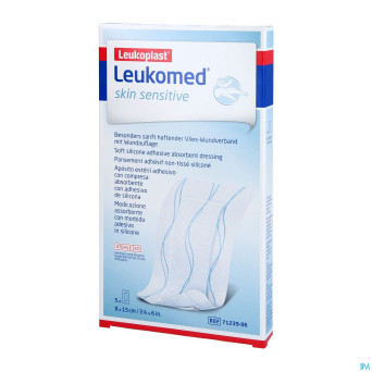 Leukomed skin sens.    8cmx15cm 5