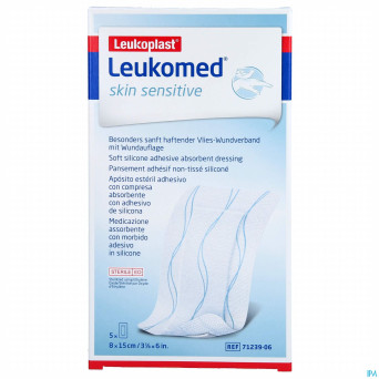 Leukomed skin sens.    8cmx15cm 5