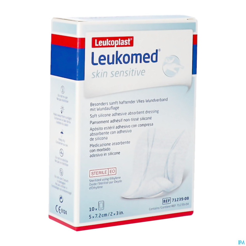 Leukomed skin sens.    5cmx7,2cm 10