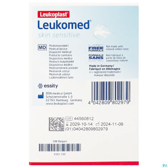 Leukomed skin sens.    5cmx7,2cm 10