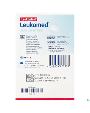 Leukomed skin sens.    5cmx7,2cm 10