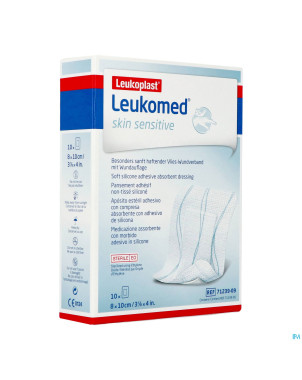 Leukomed skin sens.    8cmx10cm 10