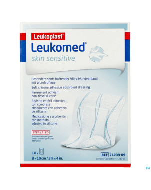 Leukomed skin sens.    8cmx10cm 10
