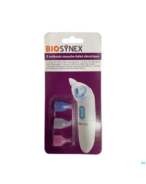 Biosynex 3 embouts mouche bebe electrique